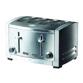 Breville TT33 Caf� Series 4 Slice Die Cast Toaster