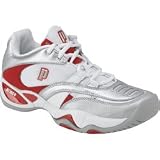 Prince Women's T9 Roadster Wht/Red (WIDTH: Medium, SHOE SIZE:10)