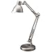 Grandrich FD-100 ST 50W Halogen Desk Lamp, Satin Steel