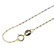 18k Tri-Color Gold 0.8mm All Star Chain 18" - Dahlia Classic Collection 18k Tri-Color Gold 0.8mm All Star Chain 18" - Dahlia Classic Collection