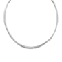 Sterling Silver 3-Strand Necklace by Sajen, 16"