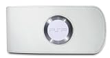 Powerplay White Leather Protective Case and Screen Wipe (PSP)