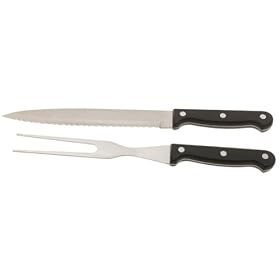 Ginsu International Traditions 2-Piece Bakelite Carving Set by Ginsu
