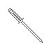 5/32" x .040"-.335" Bulbing Type Blind Rivets/All Aluminum (Carton: 2,000 pcs)