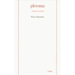 PLEROMA DIALECTURE DE HEGEL