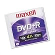 "Write Once" Single Sided Recordable 4.7GB DVD+R (MAX634030) Category: CD and DVD Media