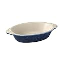Pfaltzgraff Weir in Your Kitchen 5-by-7-Inch Oval Baker, Chicory