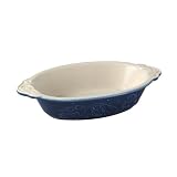 Pfaltzgraff Weir in Your Kitchen 5-by-7-Inch Oval Baker, Chicory