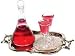 Dollhouse Miniature 4-Pc. Wine Set and Doily