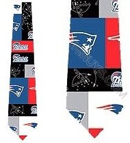 NEW ENGLAND PATRIOTS Necktie NFL Block & Play Men's Neck Tie
