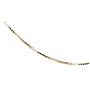 14k Yellow Gold .5mm Light Box Chain Necklace, 16"