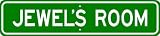 JEWEL ROOM SIGN – Personalized Gift Boy or Girl, Aluminum thumbnail