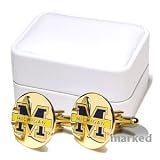 Michigan Wolverines ( University Of ) NCAA Executive Logo Cufflinks