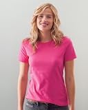 Anvil Women's 50/50 Organic Cotton in Conversion Blend T-Shirt. 458A