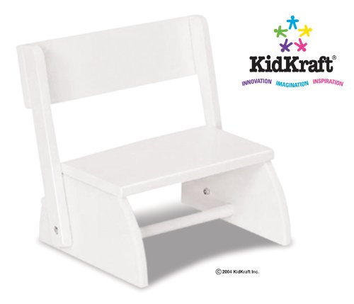Childrens Toyshop  Toys : KidKraft Large Flip Stool - White