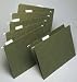 Standard Green Hanging File Folders, Letter Size, 1/3 Cut, 25/Box (UNV14113)
