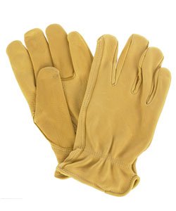 Top Grain Deerskin Glove, Unlined (TAN)