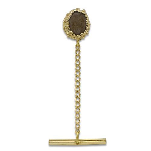 Childrens Toyshop  Jewelry : Gold Coral Tie Tack in 14K Yellow Gold