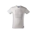 Pitico Fair Trade T-Shirt Wei� Wallpaper Black - Slim Fitvon "Pitico"