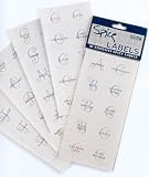 Spice Labels - Clear - Round
