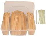 300 Piece Wood Wax Applicators In Plastic Storage Case ** With Free 25 Eyebrow Wood Applicators 318PVQbeduL. SL160 300 Piece Wood Wax Applicators In Plastic Storage Case ** With Free 25 Eyebrow Wood Applicators
