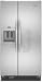 KitchenAid Architect Series II KSRS25RVBL 25.4 cu. ft. Side by Side Refrigerator with Cantilever Spillproof Shelves, Humidity-Controlled Crisper, and External Ice/Water Dispenser with In-Door-Ice Dispensing System and PuR Filtration: Black (Actual Color Not Shown)