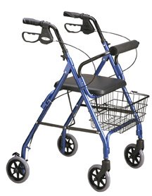 [Itm] Basket with Handle [Acsry To]: Basket for Medline Rollator - Basket with Handle (F/MDS86800 / MDS86810)