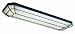 World Imports 7202-42 Fluorescent Collection 4-Light Flushmount, Rust
