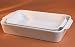 Pillivuyt 220238 Large Eared Rect. Roaster - Deep - 9 x 13 x 2.5 Inch, 2.5 qt.