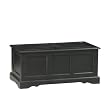 Carolina Cottage Camden Hardwood Blanket Chest, Antique Black