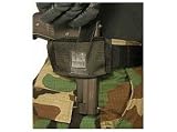 BlackHawk Flat Belt Belt Holster Ambidexterous Black Small to Medium Frame