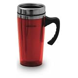 Acrylic Travel Mug in Red (Set of 2)