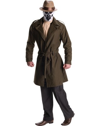  DC Comics Watchmen Rorschach Costume