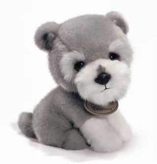 Russ Berrie Yomiko Newborns Schnauzer 8.5