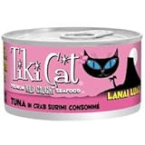Tiki Cat Lanai Luau Tuna In Crab Surimi Consomme, 2.8oz cans
