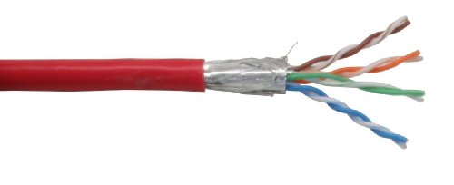 InLine Patchkabel, Cat.5e, S-FTP, AWG26, PVC, 100m rot Preisvergleich