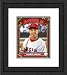 Framed Orlando Cabrera Los Angeles Angels Photograph