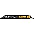 DEWALT DWA4188 8-Inch 14/18TPI 2X Max Metal Reciprocating Saw Blade (5-Pack)