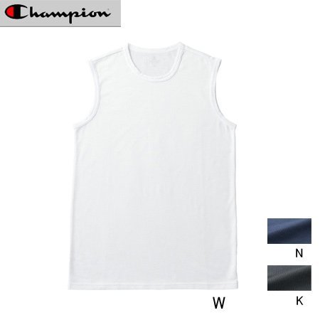 Champion(チャンピオン） マキシフレッシュアンダーカットスリーブシャツ CUM1004 K M