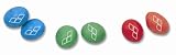 arena Training "earplug" Tools Earball Resintex, 1 Paar, farblich sortiert - 