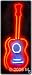 Neon Sign - Acoustic Guitar - Large 13