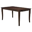 Tapered Leg Dining Table - Mahogany