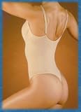 Lipo in a Box Firm Control Thong Bodysuit With Underwire, Nude or Black, XS thru L