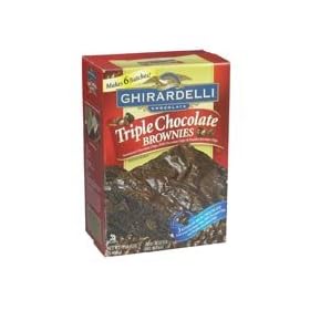 Ghirardelli Triple Chocolate Brownie Mix-7.5 lbs