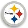Pittsburgh Steelers 12" Logo Car Magnet - Football Sports Merchandise