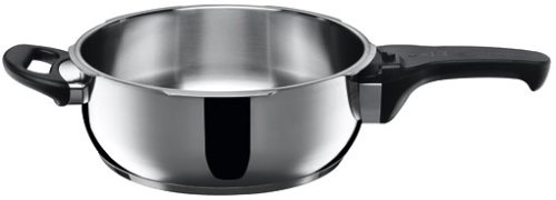 Silit Schnellbratpfanne Sicomatic-D ohne Deckel Edelstahl Rostfrei 18/10  3,0 Ltr.