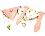 Pink Heart Dog Bandana -Medium