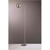 George Kovacs Olive Oyl Floor Lamp - Satin Nickel