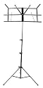 Signature Music Two Section Folding Music Stand with Carry Bag 7121