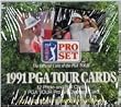 1991 ProSet PGA Golf Cards Unopened Box (36 packs/box, 12 cards/pack)- Loaded with PGA superstars like Jack Nicklaus, Arnold Palmer, Payne Stewart, and many more!